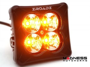 Ford Bronco Light Upgrade - Roof Rack Light Mount Bar - Tubular - 8x 3-Inch Amber/ White Pod Lights Ford Bronco Light Upgrade - Roof Rack Light Mount Bar - Tubular - 8x 3-Inch Amber/ White Pod Lights